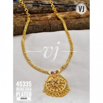 Micro Gold Plated Necklace