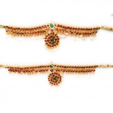  Bharathanatyam and Kuchipudi Classical dance jewellery set For Women_Set4