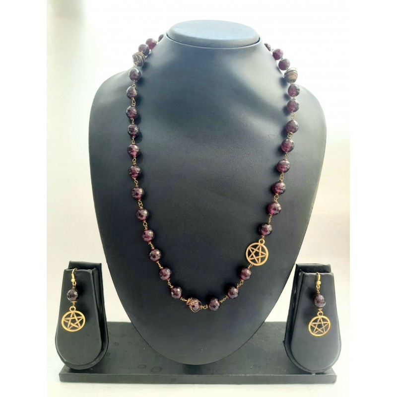 Hand Made Beautiful Gold Plated Long Set Hand Made Beautiful Gold Plated Long Set