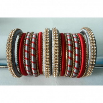 Handcrafted Multi Coloured Beautiful Bangles Set