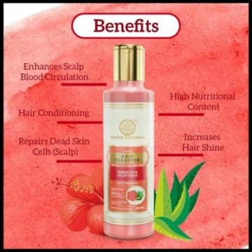 HERBAL HIBISCUS ALOVERA CLEANSER/SHAMPOO SULPHATE PARABEN FREE