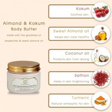 HERBAL ALMOND and KOKUM BODY BUTTER 