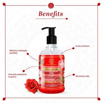 HERBAL ANTI GERM ROSE HANDWASH