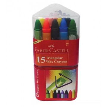 120015 WAX CRAYON TRIANGULAR 90MM GRIP