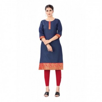  COTTON JACQUARD KURTHI