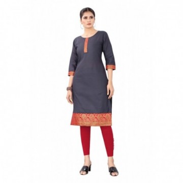  COTTON JACQUARD KURTHI