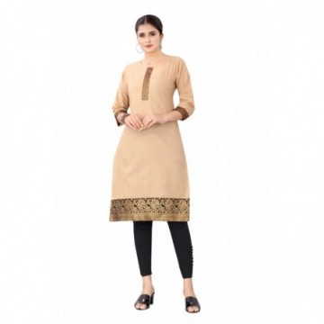  COTTON JACQUARD KURTHI