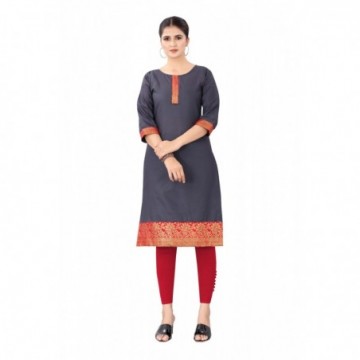  COTTON JACQUARD KURTHI