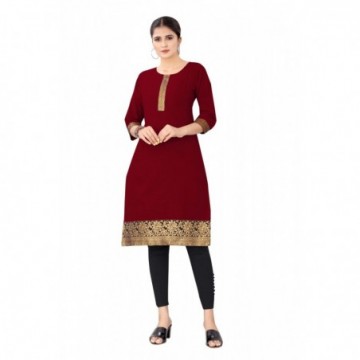  COTTON JACQUARD KURTHI