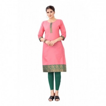  COTTON JACQUARD KURTHI