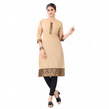  COTTON JACQUARD KURTHI