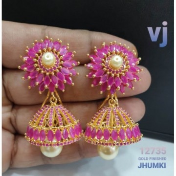  GOLD FINISHED JHUMKI