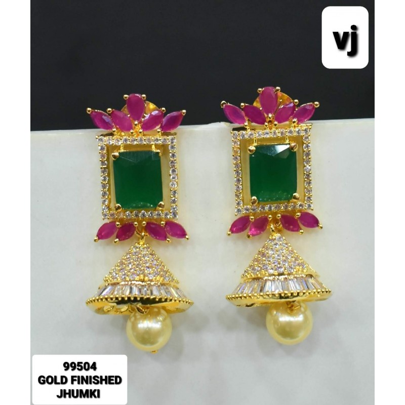 GOLD FINISHED JHUMKI