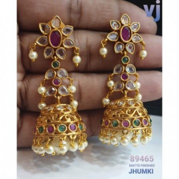  MATTE FINISHED JHUMKI