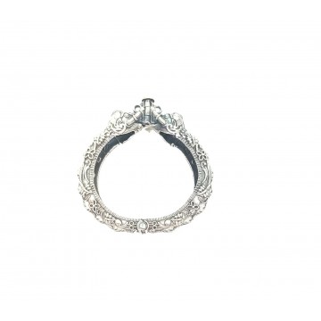 Oxidized Elephant openable kada