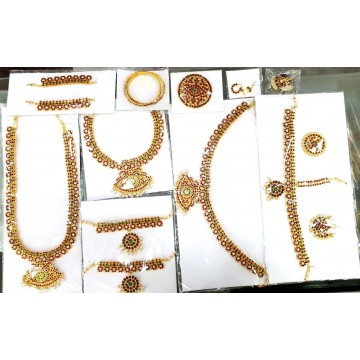 Bharathanatyam  Kuchipudi dance jewelry set
