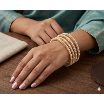 Pearl bangles