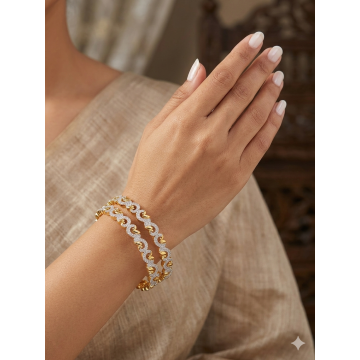 CZ bangles 2.6 size